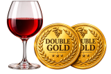 Wine Glass and Double Gold Medals (1) Wine Glass and Double Gold Medals (1)